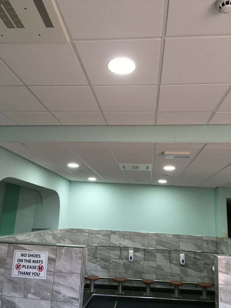 A New Suspended Ceiling in a House of Worship