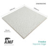 FEINFRESKO 1200mm x 600mm Ceiling Tiles | Square Edge | 10 Tiles per Box - Image 3