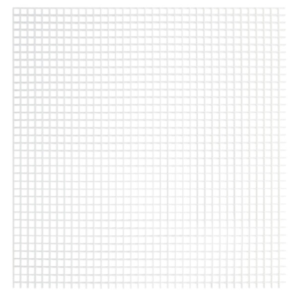 Eggcrate ceiling tile Louvre White 600mm X 600mm - Image 2