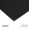 Rockfon Charcoal Ceiling Tiles 600mm x 600mm | Square Edge Acoustic Tile | 32 Tiles per Box
