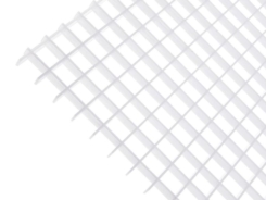 Eggcrate ceiling tile Louvre White 1200mm X 600mm