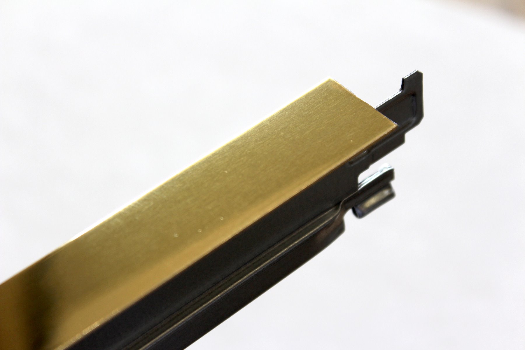 Polished Gold Cross Tee Section 600mm X 24mm