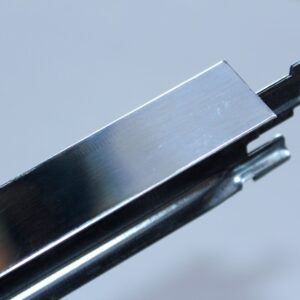 Polished Chrome Cross Tee Section 600mm X 24mm