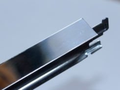 Polished Chrome Cross Tee Section 1200mm X 24mm