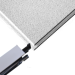 £17.00 per m2 for Sandtone Tegular Ceiling Tiles and White Grid