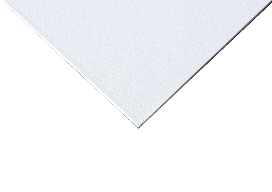 VINYL FACED Silver Foil Back Ceiling Tiles 600mm x 600mm (Box Qty: 10)