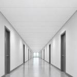 Corridor plank tiles
